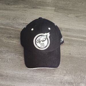 Black Philadelpjia Eagles 75th Anniversary Cap